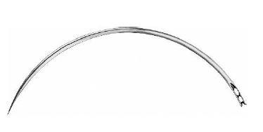 ШОВНА ГОЛКА №B00 КОЛЮЧА 95 mm, Ø 1,60 mm